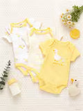 Newborn Baby 3pcs Onesies for Boys and