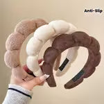 1 Autumn and Winter Wide-Brimmed Anti Slip Headband