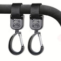 2pcs Metal Stroller Hook / Multi-functional Hole-free