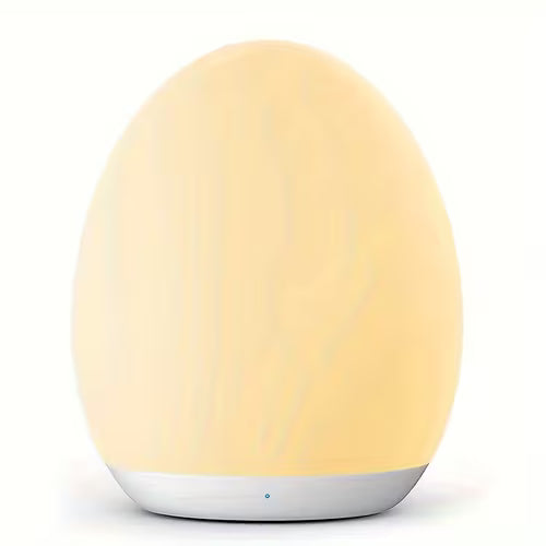 Egg-Shaped Night Light with USB Port
