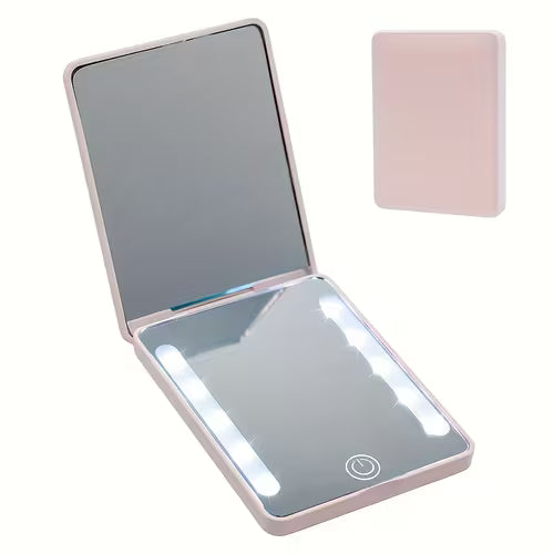 Widely Favored Slim LED Travel Makeup Mirror Featuring