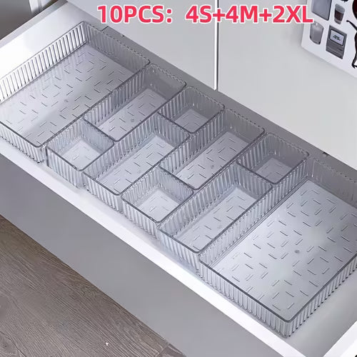 5/10pcs Cosmetic Storage Box Set
