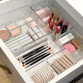 7pcs Acrylic Drawer Organizer Set with Dividers