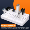 Multi-Slot Desktop Storage Device Stand