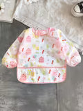 New Baby Smock / Infant Feeding Bib Boys And Girls