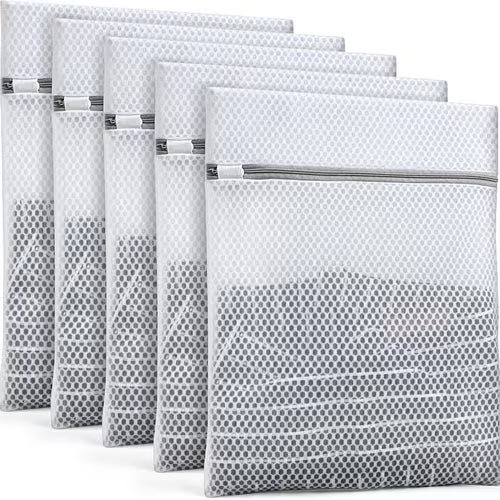 5-Pack Oversized Mesh Laundry Bags (40