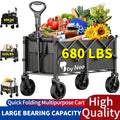 Large Capacity Foldable Camping And Gardening Cart