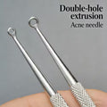A Double-Ended Comedone Extractor with Round Holes
