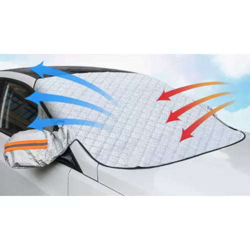 Foldable Car Cover And Sunshade | Heavy-Duty Snowproof