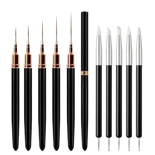Nail Art Liner Brushes And Dotting Pens