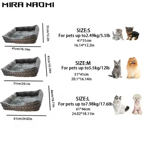 Plush Dog Bed