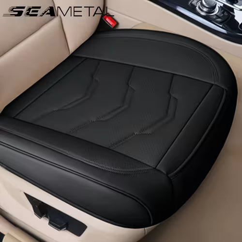 SEAMETAL Luxury Car Seat Cover Faux Leather Seat