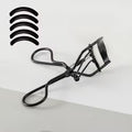 1 Professional Stainless Steel Eyelash Curler with 5