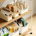 3pcs Set Curved Design Storage Boxes - Heavy-Duty