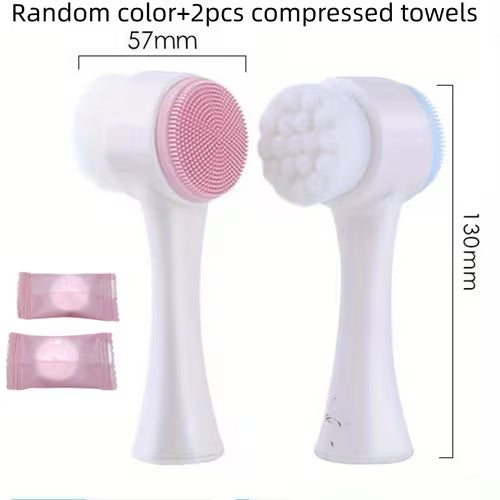 3D Double-Sided Cleaning Brush