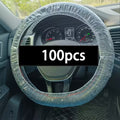 50/100pcs Disposable Steering Wheel Covers