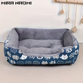 Ultra-Soft & Small Dog Bed Compatible for Paw Print