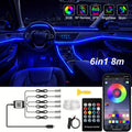 Neon LED Interior Ambient Lighting Car LED Strip Lights