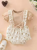 Korean Style Baby Girl Summer Two-Piece Jumpsuit