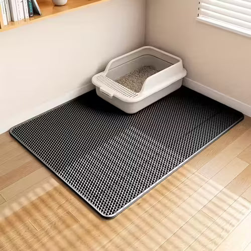 Double-Layer Cat Litter Mat