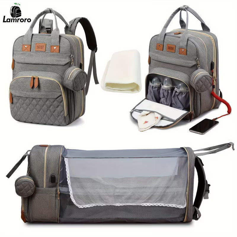 Lamroro Diaper Bag Backpack