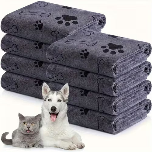 Ultra-Soft Quick-Dry Dog Towel Suitable for