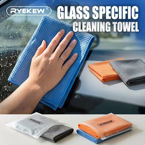 RYEKEW Car Glass Cleaning Towel