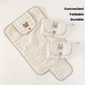 1pc Cute Cartoon Bunny Bear-Themed Baby Diaper