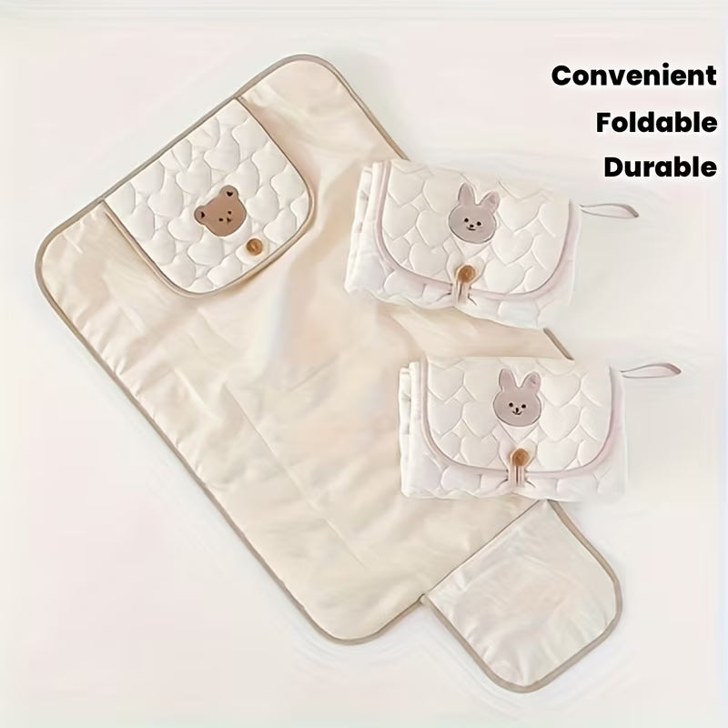 1pc Cute Cartoon Bunny Bear-Themed Baby Diaper