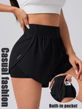 Women's Non- Double-Layer Anti-Sheer Shorts with