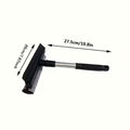 1pc Double-sided Glass Wiper with Extended Handle