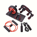 LocalAbdominal Wheel Push-up Combination Set Fitness