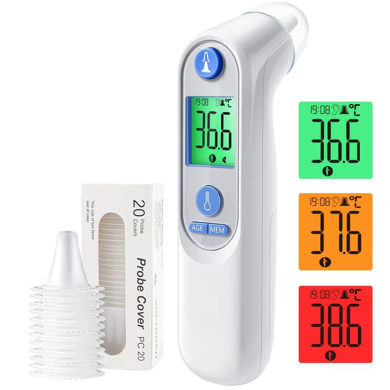 2-in-1 Medical Ear & Body Thermometer