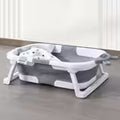 Baby Bath Tub + Bath Mat Two-Piece Set - Infant and