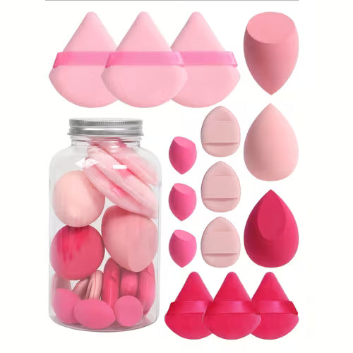 15 Pcs Makeup Sponge Triangle Puff for Liquid