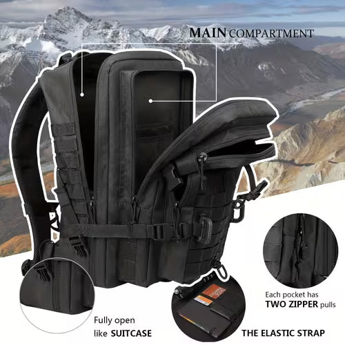 Molle Backpack Large Capacity Hiking Backpack