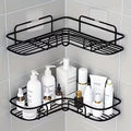1pc Bathroom Storage Rack Bathroom Punch Corner Frame