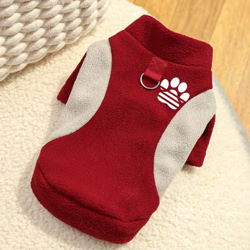 Warm Fleece Sweaters And Jackets For Small Dogs Like