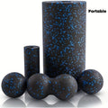 A Set of 5 High-Density Foam Rollers Designed for