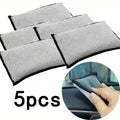 5pcs Double Side Car Interior Scrubbing Sponge for