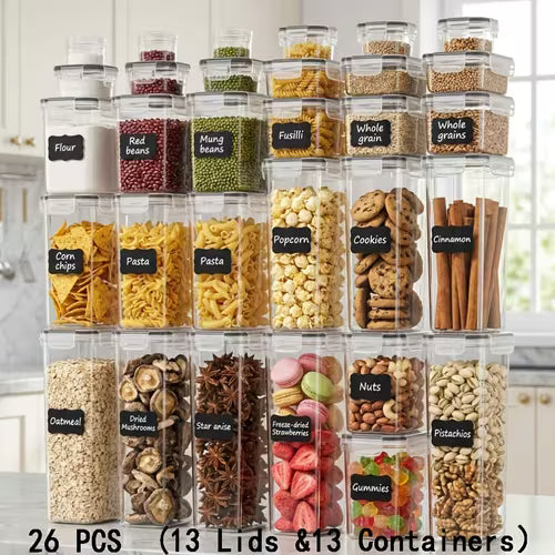 Airtight Food Storage Containers with Lids