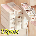 12pcs Portable Desktop Storage Box with