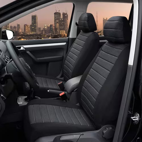 2 Front Cloth Car Seat Covers Universal Size