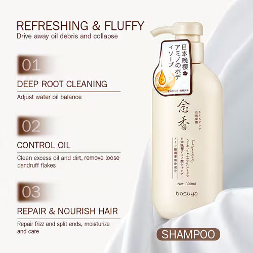Bosuya Summer 2pcs/1pc Amino Acid Shampoo And