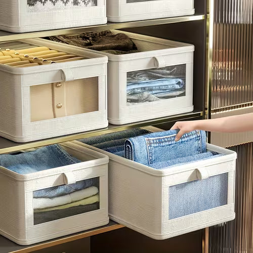 A Portable Wardrobe Storage Box for Jeans