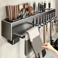 Local Multifunctional Wall-mounted Kitchen Storage Rack
