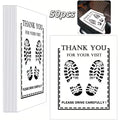 White Disposable Car Floor Mats- Paper