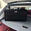 OZ Racing Car Trunk Pure Black Felt Storage Box for Car