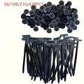 56/108/216/438pcs Self-Locking Cable Tie Fasteners