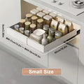 Extendable Pull-Out Cabinet Organizer with Adhesive